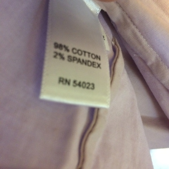 Banana republic fitted lavender 3/4 slv blouse szS - Picture 5 of 6